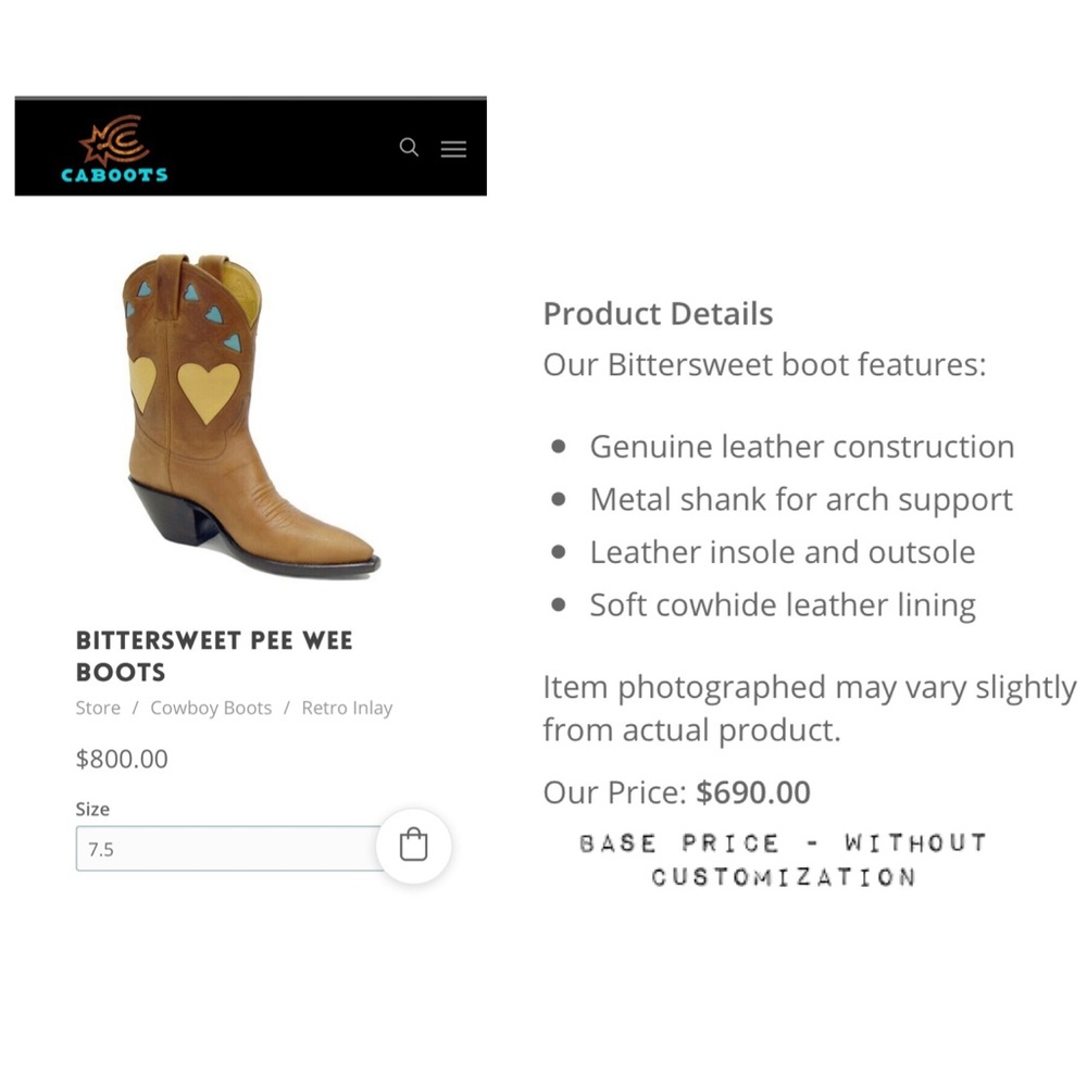 🎉HP🎉 Champion Attitude Handmade Cowboy Boots - Picture 12 of 13